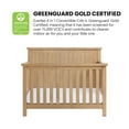 thumbnail image 6 of Soho Baby Everlee 4-In-1 Convertible Crib In Honey Wood, 6 of 6