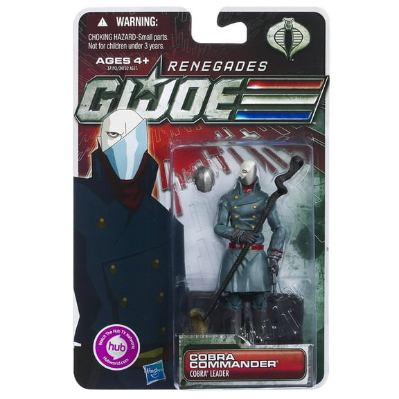 GI Joe 30th Anniversary 3 3/4" Figure Cobra Commander Cobra Leader