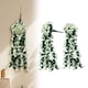 thumbnail image 4 of Artificial Violet Rattan Hanging Orchid Basket | Silk Simulation Flower Vine | Lifelike Wall Décor for Living Room Balcony Home | 90 cm Long | 2-5 cm Flowers | 1 Piece, 4 of 6