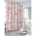 thumbnail image 3 of Fsddascl Abstract Spring Floral Shower Curtain Set - 72" x 78" Washable Bathtub Curtain with 12 Hooks, Farmhouse Summer Botanical Waterproof Fabric Stall Shower Curtains for Bathroom/Bathtub Décor, 3 of 6
