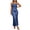 Blue, variant on Elegant Satin Slip Dress For Soft Strappy Nightgown Wear Comfortable Casual Summer Dress Women'S Casual Dress Blue M