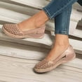thumbnail image 2 of Women's Breathable Mesh Flats Shoes Soft Loafers Flats Casual Lightweight Slip-On Loafers Shoes, 2 of 3