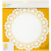 Wilton Paper Doilies for Cake Decorating, 12 inch Round, White, 6-Count, Elegant Pattern