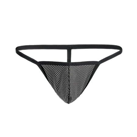 

XHJUN Men S Mesh Low Rise Jockstrap Thong Sexy G-String Briefs T-Back Pouch Athletic Underwear Comfort Lingerie