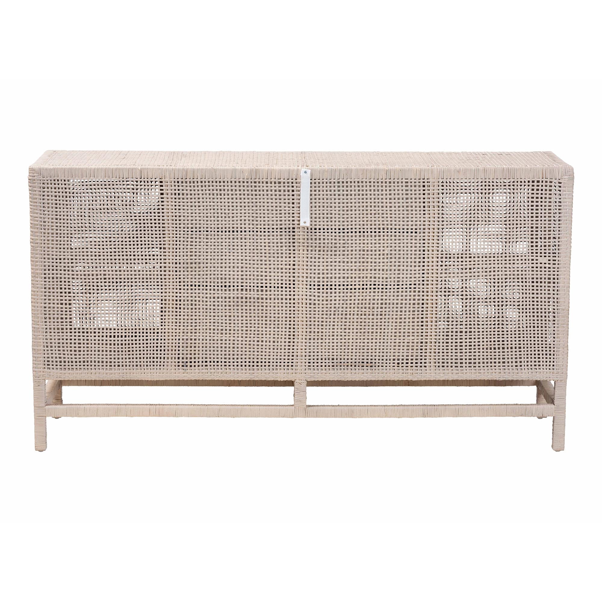 bali & pari Vivan Boho Storage Cabinet, 3-Drawer, French Grey