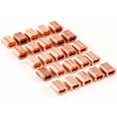thumbnail image 2 of 1/8 Inches Copper Wire Rope and Cable Line End Double Barrel Ferrule - Qty 25, 2 of 5