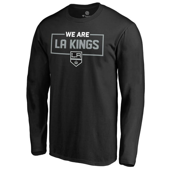 Men's Black Los Angeles Kings Iconic Collection We Are Long Sleeve T-Shirt