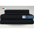 thumbnail image 3 of Sábanas King Size Lisas We2 Dream 100% Algodón Color Negro Obsidiana 4 Piezas, 3 of 10