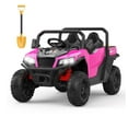 thumbnail image 1 of Ride On Dump Truck, 24V Ride On Car with Remote Control, Electric Dump Bed and Extra Shovel, Ride On Tractors Car with Music Player, Key Start for Safety, Gift for Kids, 1 of 9