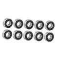 thumbnail image 4 of Rodamiento de Bolas Ticfox 10PCS 608-2RS Ranura Profunda Sellada de Goma Negra, 4 of 14