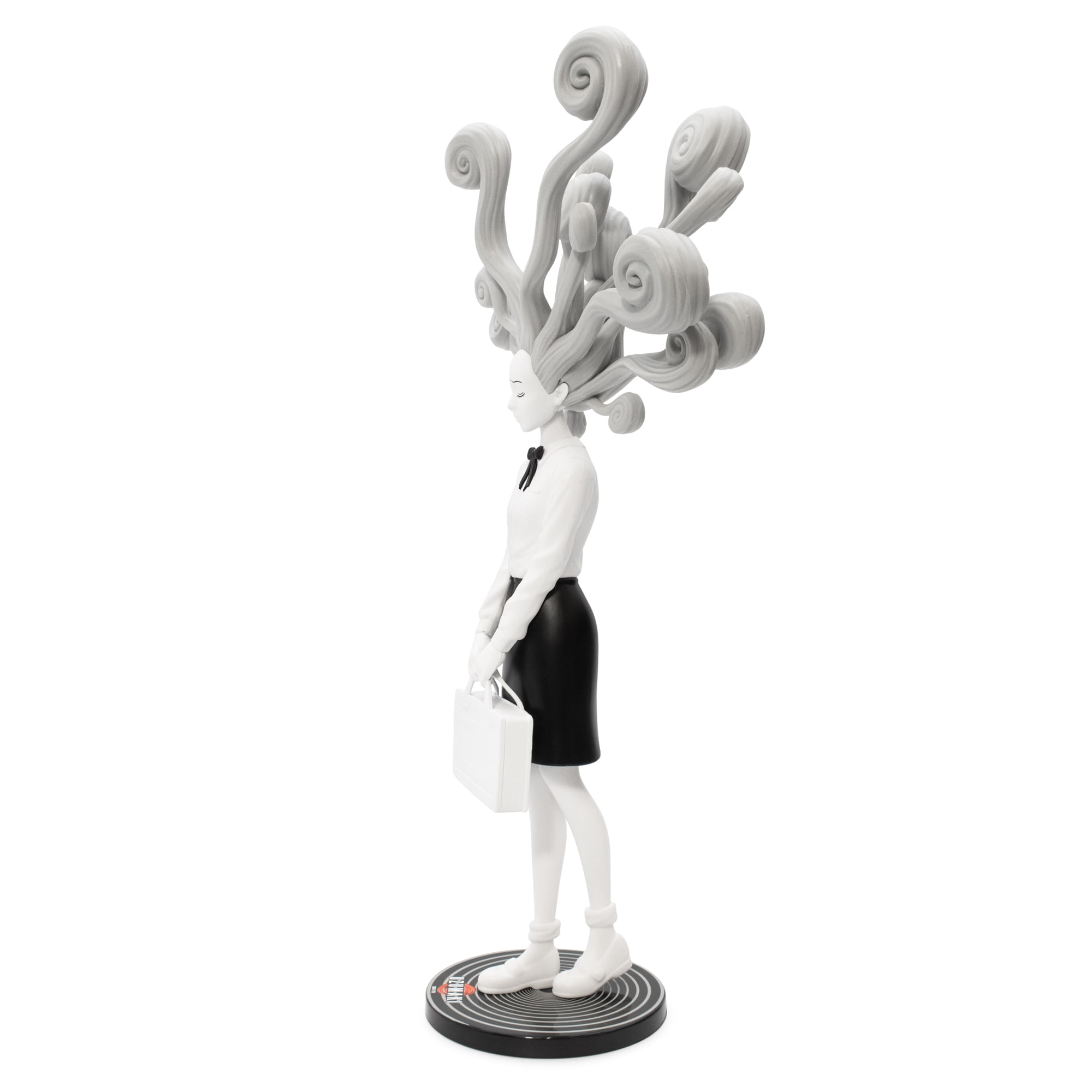 Uzumaki Kirie Deluxe Vinyl Figure with Swappable Heads by CultureFly | 9-Inch Horror Manga Collectible