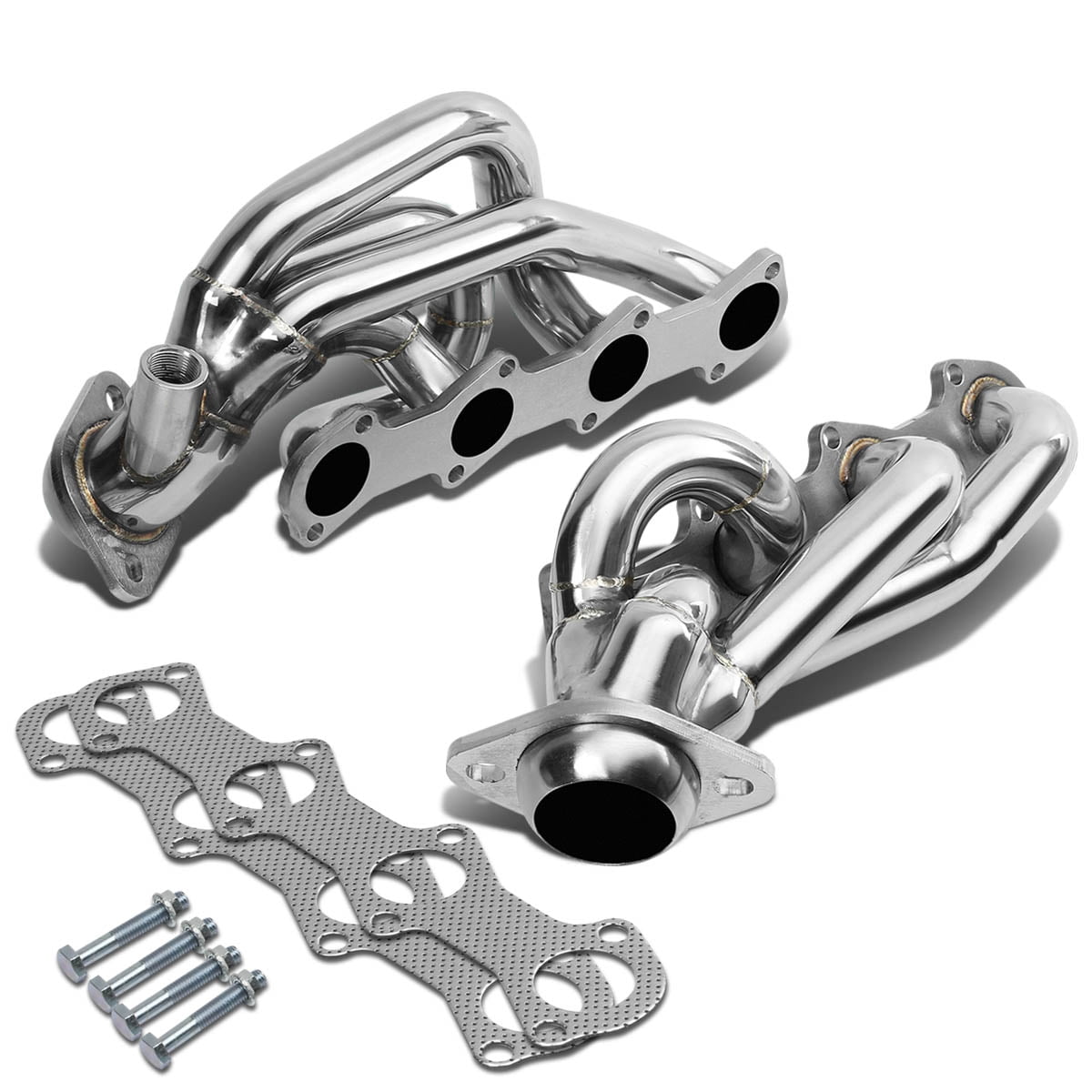 DNA Motoring HDS-F15097-V8 Stainless Steel Exhaust Header Manifold 