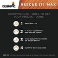 thumbnail image 7 of Olympic Rescue It Solid Exterior Deck Resurfacer and Primer with Sealant North Pole, 1 Gallon, 7 of 7