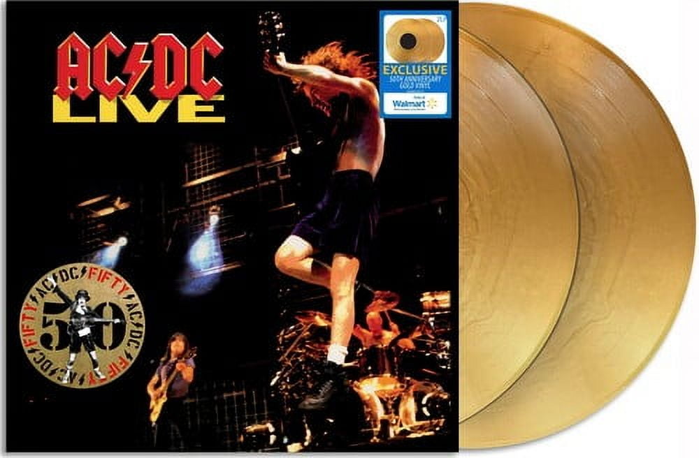 Walmart Exclusive AC/DC - Who Made Who 50th Anniversary Gold Vinyl