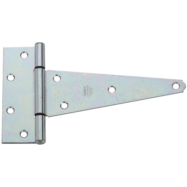 Bisagra en forma de T National Hardware extra resistente, 20 cm, galvanizada