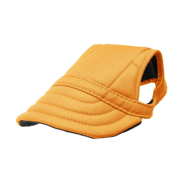 Gorra de béisbol de lona para perros - Correa ajustable, aspecto simpático - Transpirable, protección solar - para perros pequeños y cachorros