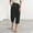 Black, variant on Aloohaidyvio Wide Leg Pants Woman Plus Size,Womens Fashion Solid Color Comfortable Casual Pocket Cotton And Linen Capris