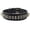 Black, variant on Thick Genuine Leather Spiked Dog Collar 2" wide Sized to Fit 18"-22" Neck. Cane Corso, Rottweiler, Pitbull
