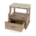 thumbnail image 4 of Butler Specialty Company Mabel Marble And Wood 1 Drawer Nightstand - Tan/Beige, 4 of 10