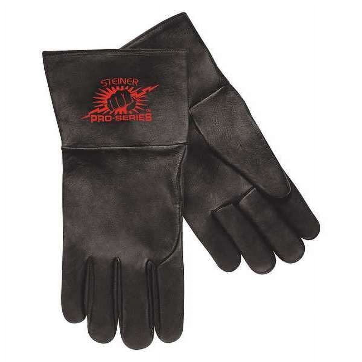 Miller 251067 Leather/Spandex Metalworker Gloves, Large - Walmart.com