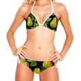 thumbnail image 2 of pear Detachable Sponge Adjustable Strap Bikini Set Swimsuit Two-Pack Swimming Suits - Beach Vacation Swimwear, 2 of 6