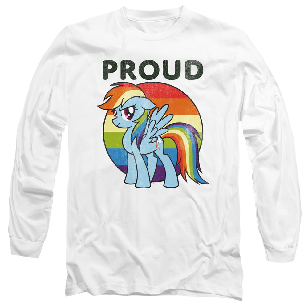 T-shirt Girls Team Unicorn White Long Sleeved My Little Pony 