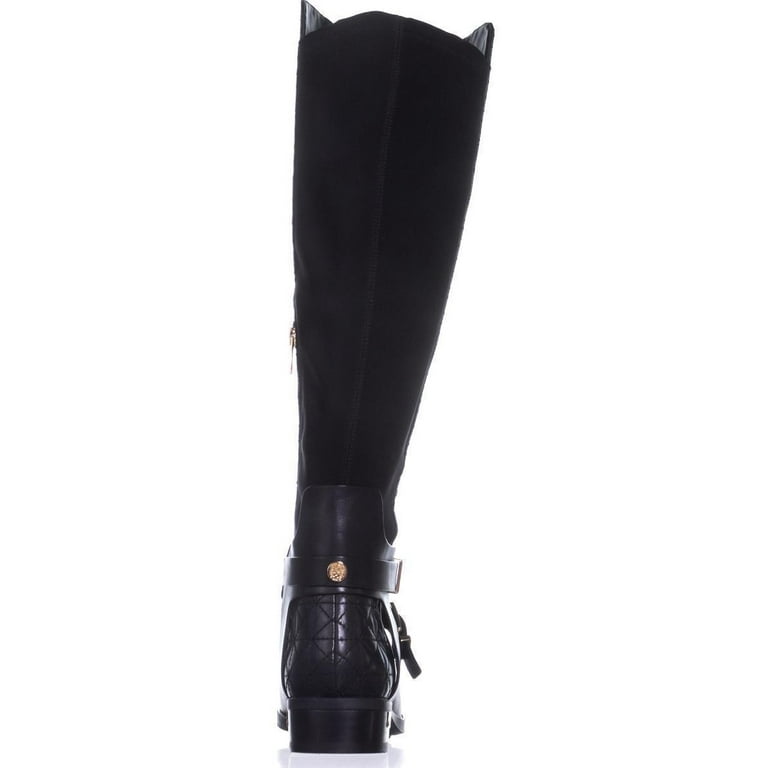 Womens Vince Camuto Patira Wide Calf Over the Knee Boots Black