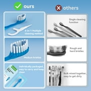 Disposable Mini Travel Toothbrushes 40 Count