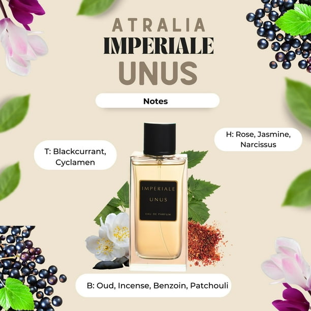 Perfume Atralia Imperial Unus Oud Cologne Spray para hombre