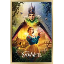 Disney Snow White: Live Action - Official One Sheet Wall Poster, 14.725" x 22.375" Framed