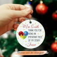 thumbnail image 2 of Thank You for Being an Important Piece of My Story Ornament, Custom Name Teacher Ornament, Personalized Teacher Christmas Ornament Keepsake, Teacher Appreciation Xmas Ornament Gift for Men Women f4A, 2 of 6