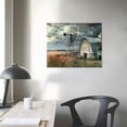 thumbnail image 4 of COMIO Farmhouse Old Barn Canvas Wall Art, Farmhouse Pictures Wall Decor, Vintage Barn and Windmill Pictures Canvas Wall Art, Rustic Wall Art for Country Room Decor, Farmhouse Style Wall Decor, 4 of 6