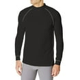 thumbnail image 2 of Wolverine Mens Tech Grid Baselayer Long Sleeve Shirt, Grey, Size: XL, 2 of 4