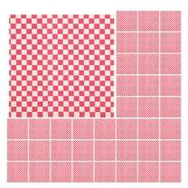 GOOHOCHY 100pcs Food Basket Liners Cute Wrapping Paper for Sandwiches Burgers Onigiri Greaseproof and Tear-Resistant Food Wrap Paper for Fast Food Baking Dining