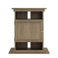 thumbnail image 5 of Flipper(tm) 10/20 Gallon Aquarium or Terrarium Tank Stand, Rustic Oak, 5 of 13