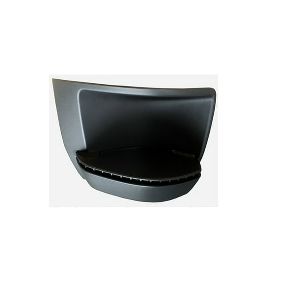 REAR DRIVER SIDE STEP BUMPER END STEP INSERT; MADE OF PP PLASTIC;