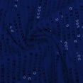 thumbnail image 6 of Women's Shoulder Solid Color Slim Sequin Jumpsuit, 6 of 6