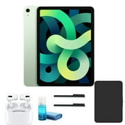 Apple iPad Air 10.9 Inch (64GB, Wi-Fi Only, Green) with Apple Airpods Pro (New-Open Box)