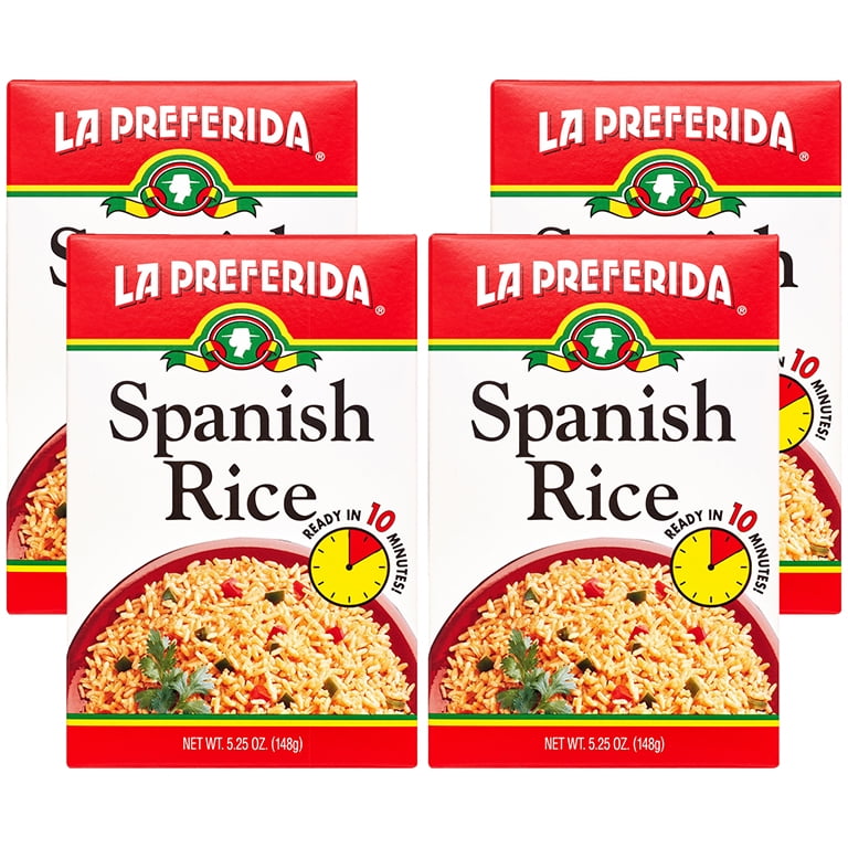 (4 Pack) La Preferida Spanish Rice, 5.25 oz - Walmart.com - Walmart.com