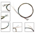 thumbnail image 1 of VONKY 12 Pieces A105 Folk Guitar Strings Coated Acoustic String Steel Wire Replacement Parts Musical Instrument Accessories, 1 of 6