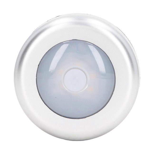 Veilleuse tactile 3,5 W à intensité variable et 6 LED alimentées par batterie, idéale pour la chambre à coucher ou le salon, lumière chaude