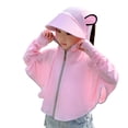 thumbnail image 4 of Shachafan Girls Sun Shirt Summer Lightweight Breathable Blocking Loose Jacket For Outdoor Play Sports Shirts for Girls, 4 of 4