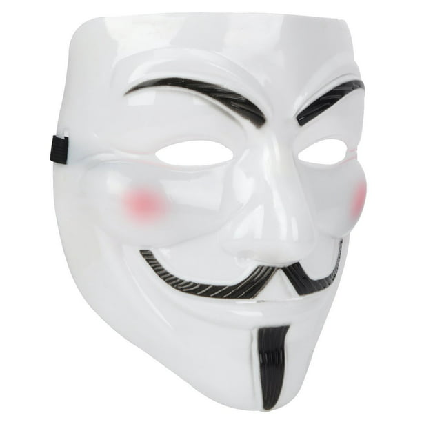 V Vendetta Anonymous Guy Fawkes Plastic Mask Walmart.com