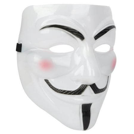 V for Vendetta Anonymous Guy Fawkes Plastic Mask (Best Mask In Skyrim)