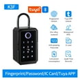 thumbnail image 2 of Bluetooth Fingerprint Key Safe Waterproof Key Storage Lock Box Password Key Box Key Safety Lock Box mounted ,More Reliable & Robust, 2 of 7