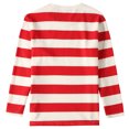 thumbnail image 2 of SSLR Long Sleeve Shirts for Big Boys Striped T Shirt Crew Neck Cotton Lightweight Causal Tshirts, 2 of 7