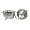 thumbnail image 4 of Mainstays 2pk Stainless Steel colander, 4 of 5