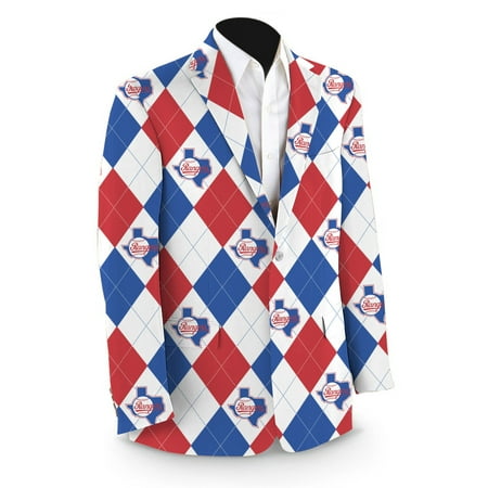 Texas Rangers Loudmouth Sport Coat - Royal/Red