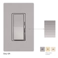 thumbnail image 2 of Interruptor de intensidad Lutron Diva LED+ para LED de 150 W, color gris, 2 of 8