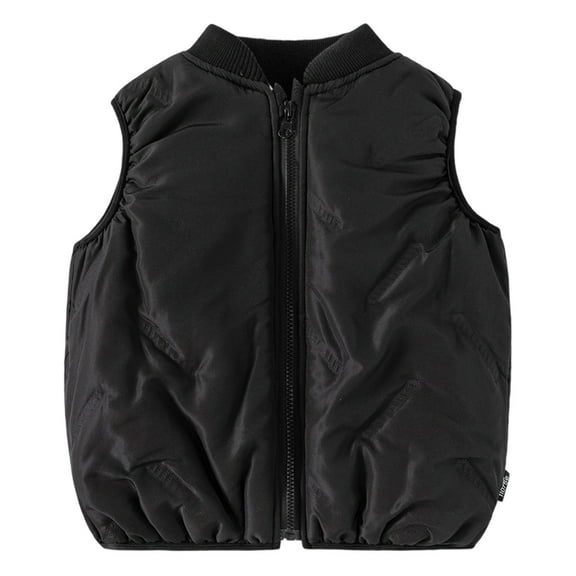 Tiijoy Boys Winter Vest Thickened Sleeveless Jacket Warm Padded Vest, Sizes 3-4T